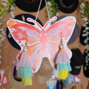 Boho tassel earrings